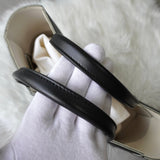 ボッテガ ヴェネタ アルコ マキシイントレチャート トートバッグ ブラック - NEWSED