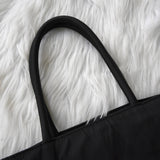 プラダ ポコノ テスート ナイロン ハンドバッグ トライアングルロゴ ブラック - NEWSED