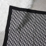 クリスチャン ディオール トロッター シルク スカーフ ブラック - NEWSED