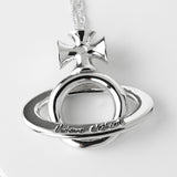 ヴィヴィアン ウエストウッド オーブ シルバー ネックレス - NEWSED