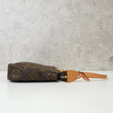 ルイ・ヴィトン モノグラム ポシェット アクセソワール レザー ハンドバッグ ワンショルダーバッグ ブラウン - NEWSED