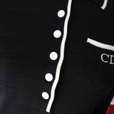 クリスチャン ディオール ロゴ 刺繍 長袖トップス カットソー ブラック レディース - NEWSED