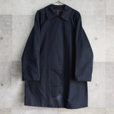 バーバリー ヴィンテージ ミドル丈 ステンカラーコート 裏地ノバチェック ネイビー - NEWSED