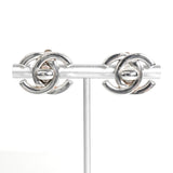 シャネル ココマーク ターンロック イヤリング シルバー - NEWSED