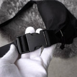 バレンシアガ ロゴ ウエストポーチ ホイールベルトパック ボディバッグ ブラック - NEWSED