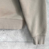 エフオージー エッセンシャルズ フェルトロゴ パーカー ベージュ - NEWSED