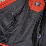 バーバリー ヴィンテージ 中綿ジャケット ミドルコート ホースロゴ 刺繍 イギリス製 レッド - NEWSED