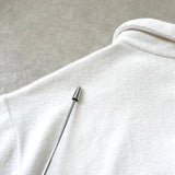 アーペーセー パイル地 半袖 ポロシャツ ホワイト - NEWSED