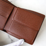 ルイ ヴィトン モノグラム ポルト ビエ・カルトクレディモネ 二つ折り財布 ブラウン - NEWSED