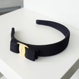 サルバトーレ フェラガモ ヴァラ リボン カチューシャ ブラック - NEWSED