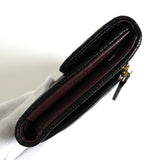 シャネル ココマーク マトラッセ キャビアスキン コンパクトウォレット 三つ折り財布 ブラック - NEWSED