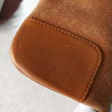 ロエベ アナグラム ショルダーバッグ ブラウン レザー / スエード - NEWSED