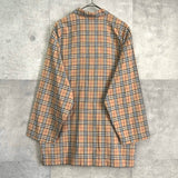 バーバリー ロンドン ヴィンテージ ノバチェック 長袖シャツ パジャマシャツ ベージュ - NEWSED