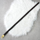 セリーヌ ヴィンテージ 輪馬車 サルキー レザー ベルト ブラック - NEWSED