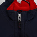 ポロ バイ ラルフローレン 中綿ジャケット ブルゾン フリース裏地 ネイビー - NEWSED