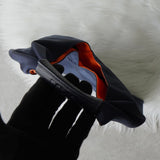 エムエムシックス メゾン マルジェラ ナイロン ジャパニーズバッグ スモール トートバッグ ハンドバッグ ネイビー - NEWSED