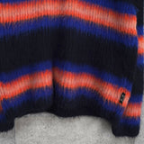 ケンゾー ボーダー柄 シャギー ニット マルチカラー - NEWSED