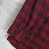 ポロ バイ ラルフローレン ネルシャツ 長袖シャツ チェック柄 レッド - NEWSED