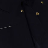 バーバリー ヴィンテージ ホースロゴ刻印入り 金ボタン テーラードジャケット ブレザー 紺ブレ ネイビー - NEWSED