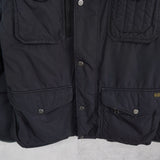 ポロ バイ ラルフローレン フーデッド アウトドアジャケット 中綿ジャケット ブルゾン ブラック - NEWSED