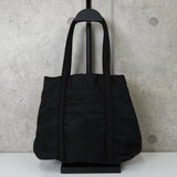 プラダ テスート ポコノ ナイロン ロゴ ハンドバッグ ブラック - NEWSED