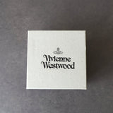 ヴィヴィアン・ウエストウッド オーブロゴ シルバー ラインストーン ネックレス 箱付き - NEWSED