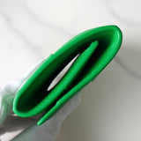 ボッテガ ヴェネタ カセット イントレチャート コインケース グリーン 箱付き - NEWSED