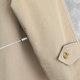 バーバリー ヴィンテージ ノバチェック裏地 ステンカラコート ベージュ - NEWSED