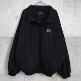 バレンシアガ ロゴ ナイロンブルゾン ブラック - NEWSED