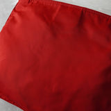 プラダ ポコノ テスート ナイロン トライアングルロゴ ショルダーバッグ レッド - NEWSED