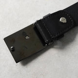 ヴィヴィアン ウエストウッド オーブ レザー ベルト ブラック - NEWSED