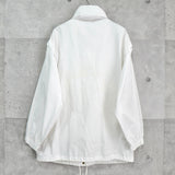 クリスチャン ディオール ヴィンテージ ライトジャケット マウンテンジャケット アーム取り外し可能 収納フード 多ポケット ホワイト - NEWSED