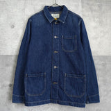 ポロ デニムアンドサプライ ラルフローレン ポケット デニムジャケット ブルー - NEWSED