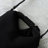 メゾンマルジェラ エムエムシックス メッシュ ジャパニーズバッグ ハンドバッグ ショルダーバッグ ブラック - NEWSED