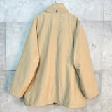 ポロ バイ ラルフローレン ブルゾン 中綿ジャケット キルティング裏地 フリース裏地 ベージュ - NEWSED