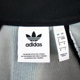 アディダス トラックジャケット ロゴ 刺繍 ブラック - NEWSED