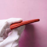 ロエベ アナグラム レザー コインケース レッド - NEWSED