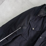 ポロ バイ ラルフローレン フーデッド アウトドアジャケット 中綿ジャケット ブルゾン ブラック - NEWSED