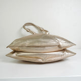 ロエベ アナグラム ナッパレザー ハンドバッグ ゴールド レディース - NEWSED