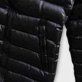 モンクレール ダウンジャケット ブラック レディース - NEWSED