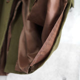 ジバンシィ ヴィンテージ チェスターコート ウールコート ロングコート カーキ - NEWSED