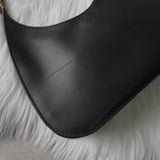 グッチ レザー ワンショルダーバッグ ブラック - NEWSED