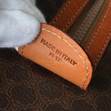 セリーヌ マカダム ボストンバッグ ブラウン - NEWSED