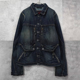 マリテ フランソワジルボー デニムジャケット インディゴ ブルー - NEWSED