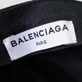 バレンシアガ ロゴ キャップ ブラック 箱付き - NEWSED