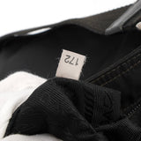 プラダ ポコノ テスート ナイロン 三角プレート ショルダーバッグ ブラック - NEWSED