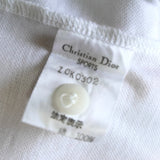 クリスチャン ディオール スポーツ ヴィンテージ ロゴ 半袖ポロシャツ ホワイト - NEWSED