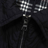 バーバリー ブルーレーベル ホースロゴ ノバチェック裏地 キルティングジャケット ブラック - NEWSED