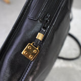 ロエベ アナグラム ショルダーバッグ レザー ブラック - NEWSED