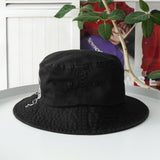 ステューシー バケットハット ロゴ ブラック - NEWSED